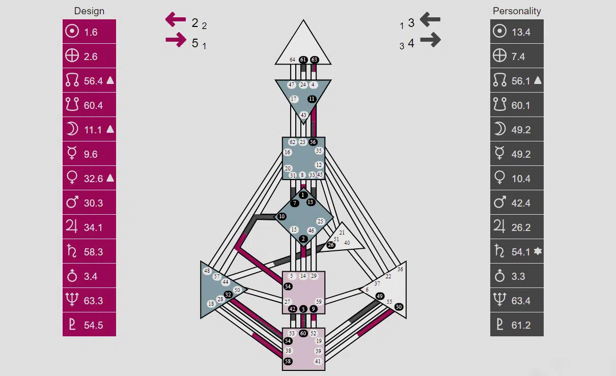 Human Design Chart berechnen